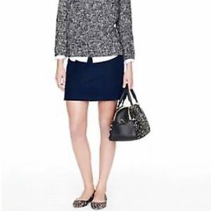 J. Crew Navy Skirt